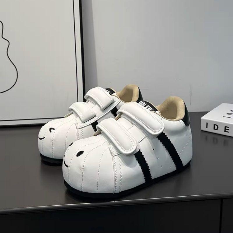 Супер огненная текстура нежные повседневные кеды 22 весна новая нишевая студенческая большая голова хлебные туфли 35