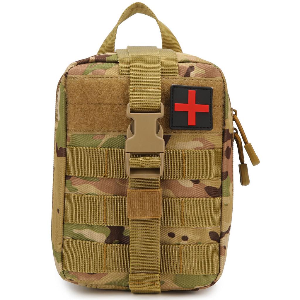 Hunting Molle Pouch EDC Tool Bag IFAK Waist Pack Survival Emergency Medical First Aid Kit Outdoor Camping Hiking Accessories