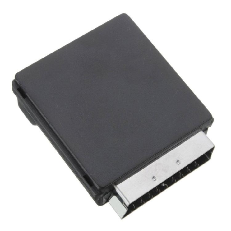 Switching Equipped SCART AV Adapter Slip Proof ABS Metal Housing Precise For Reliable Video Conversion