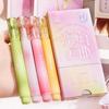 4PCs/Set High Quality Oblique Tip Shiny Highlighter Pen Glitter Eye Protection Marker Pen Hand Account Pen Gift