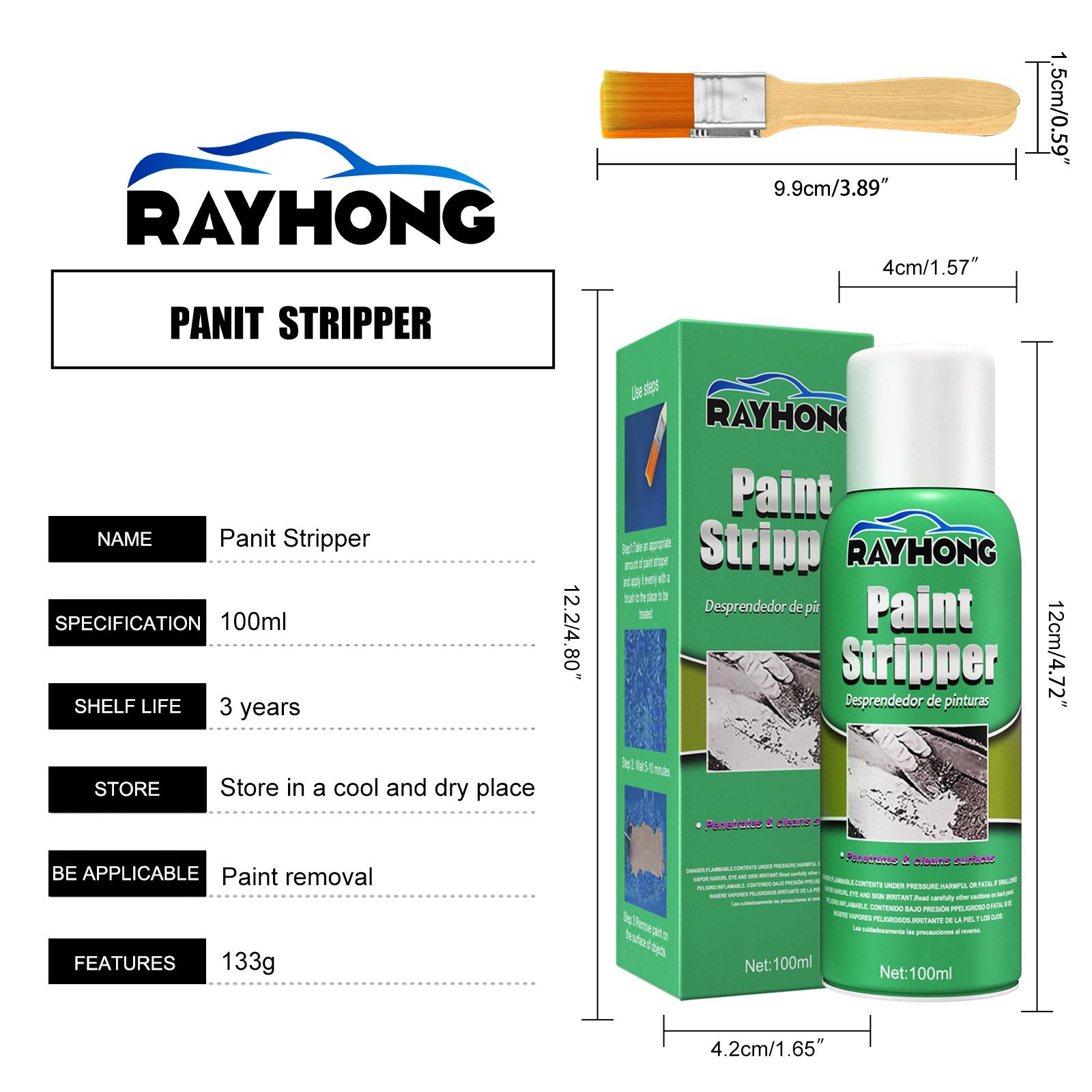 

100 мл средство для удаления автомобильной краски, средство для снятия краски с металлических поверхностей, высокая эффективность для автомобильной стены, морской краски, граффити, коррекция с помощью кисти