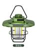 LED Decorative Hanging Lights Waterproof Retro Camping Tent Light Battery Indicator with Hook Dimmable for Outdoor Equipment