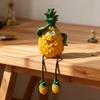 Fun Fruit Sculptures, Featuring Adorable Shapes And Designs Such As Pineapple, Banana, Lemon, And Orange.
