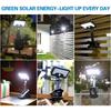 Solar Motion Sensor Wall Lights, Solar Powered Security Flood Lights, Auto On/Off Waterproof Fence Lights for Deck Patio Porch