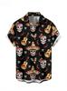 Unisex 26 Fashionable Halloween Shirts for Men and Women in Cute Style  Party and Festival Tops  Pumpkin Head Printed Short Sleeves