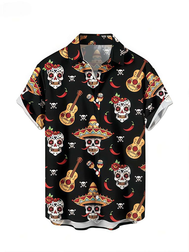 Unisex 26 Fashionable Halloween Shirts for Men and Women in Cute Style Party and Festival Tops Pumpkin Head Printed Short Sleeves