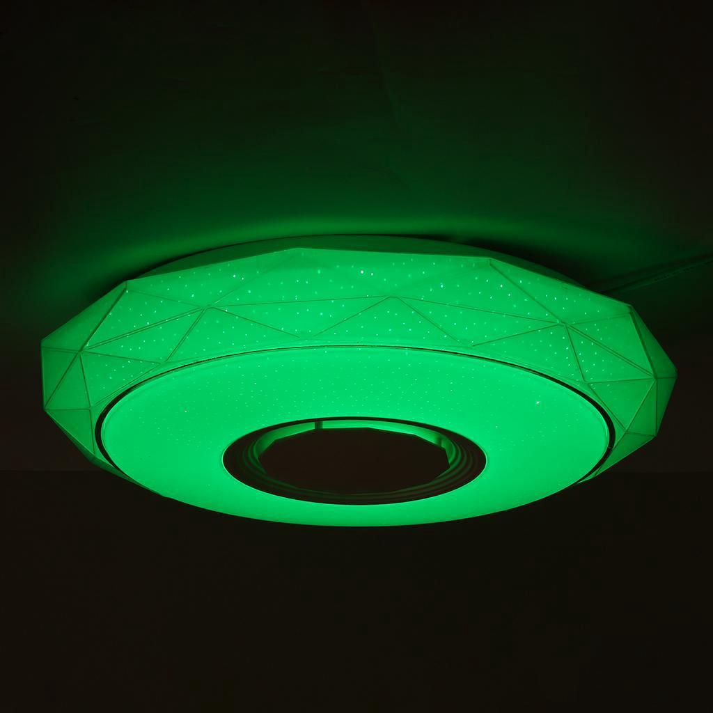 48W 220V Bedroom Smart Ceiling Lamp Home Lighting bluetooth Music Light WiFi APP Intelligent Control Modern RGB LED Ceiling Lights