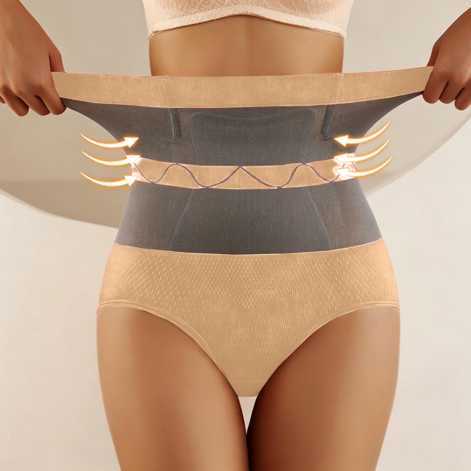 High Waist Shaping Bodysuit Seamless Tummy Control Body Shaper Comfortable Fit Slimming Underwear for Women S
