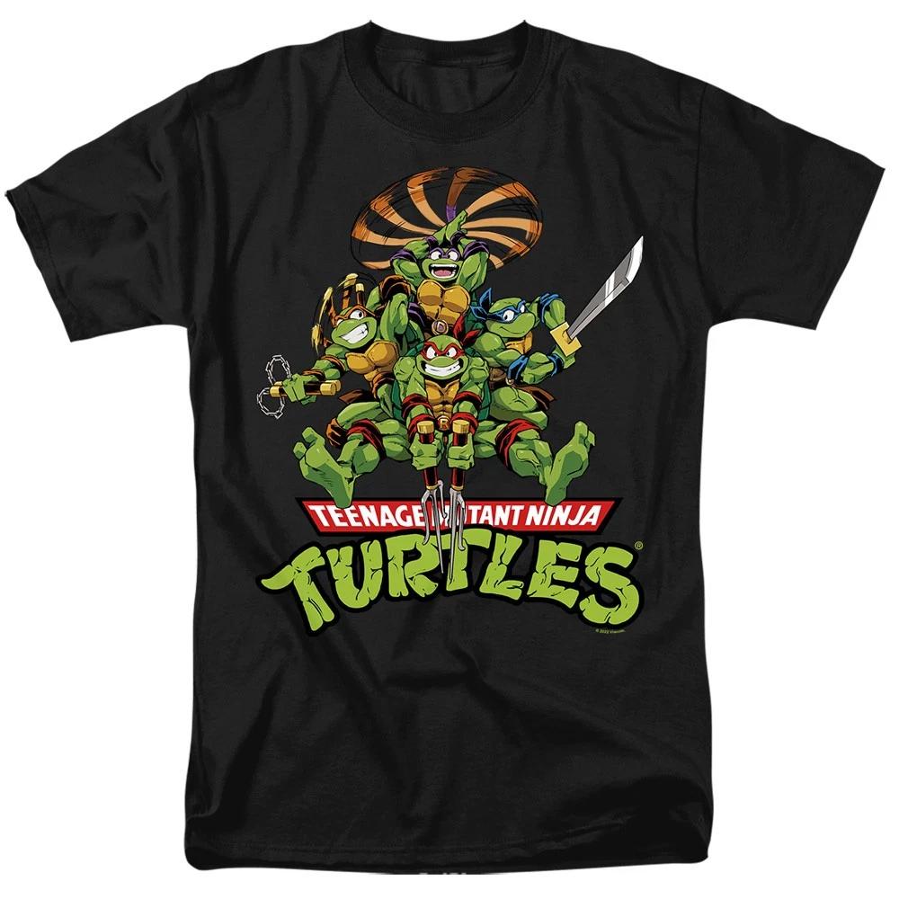 TMNT - Teenage Mutant Ninja Turtles - Manga Turtles - Adult Men T-Shirt XXL