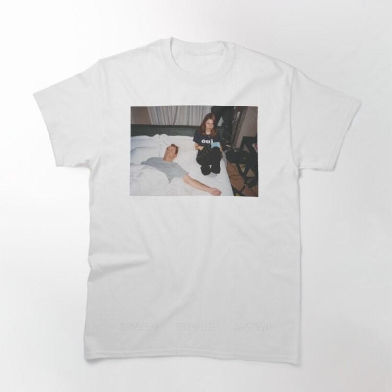 Beach Tee Shirt Print Tees Lost In Translation With Sofia And Bill Printed T Shirt Unisex T Shirts Teenager Tops Short Sleeve