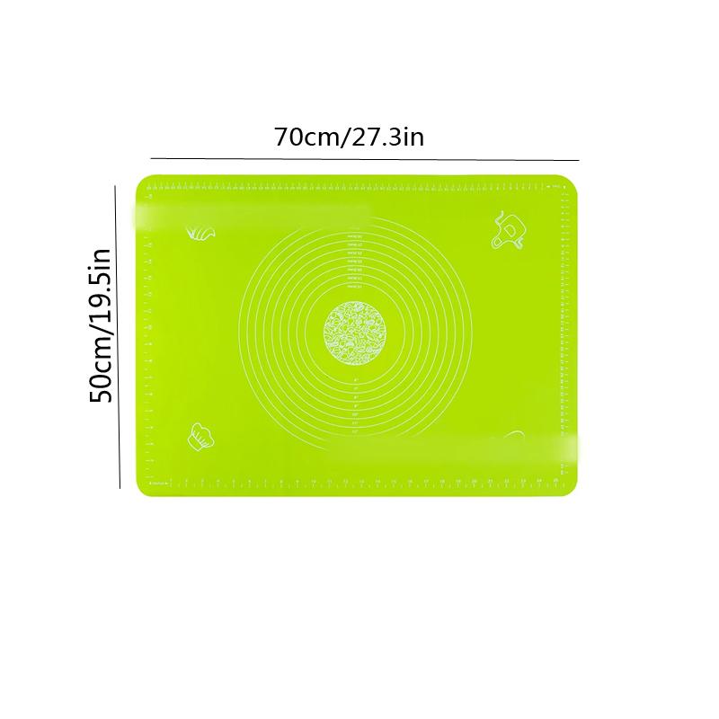 Silicone Baking Mat Thicken Pizza Dough Maker Pastry Kitchen Gadgets Cooking Tools Utensils Bakeware Kneading Accessories