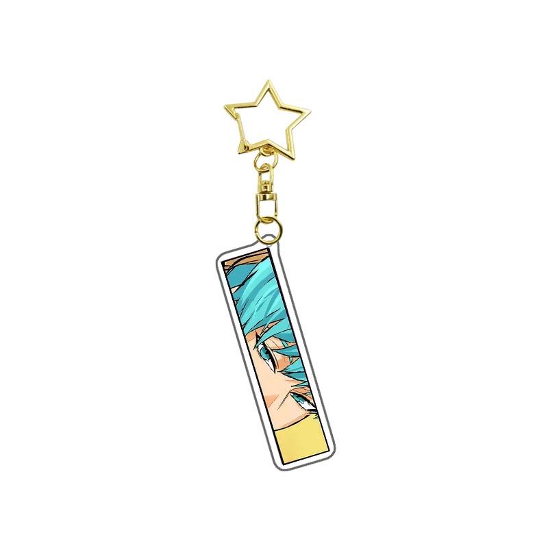 Demon Hunters Huntrix Kpop Saja Boys Acrylic Keychains Jewelry Rumi Zoey Jinu Mira Acrylic Pendant Keyring Decoration Fans Gifts