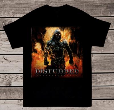 New Disturbed Band Gift For Fan Cotton Black All Size T-Shirt Unisex T-Shirt