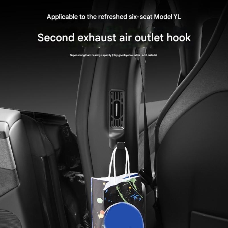 Universal Car Accessories 2PCS Air Vent Protector & Hanger TPE Component Car Vent Hook Cover Suitable for Car Model
