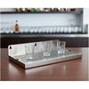Modern Wall Mounted Nonrust Steel Draining Tray for Pubs and Kitchens with Delicate Design and Efficient Water Flows