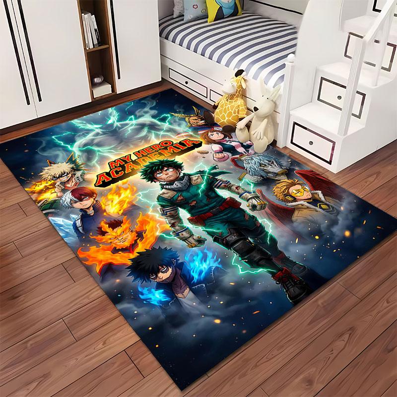 "My Hero Academia Anime Carpet" Suitable As a Non-slip Mat for the Living Room or Bedroom Sofa