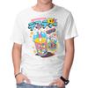 Unisex Crew Neck T-Shirt Death Tea Graphic Short Sleeve Casual Tee