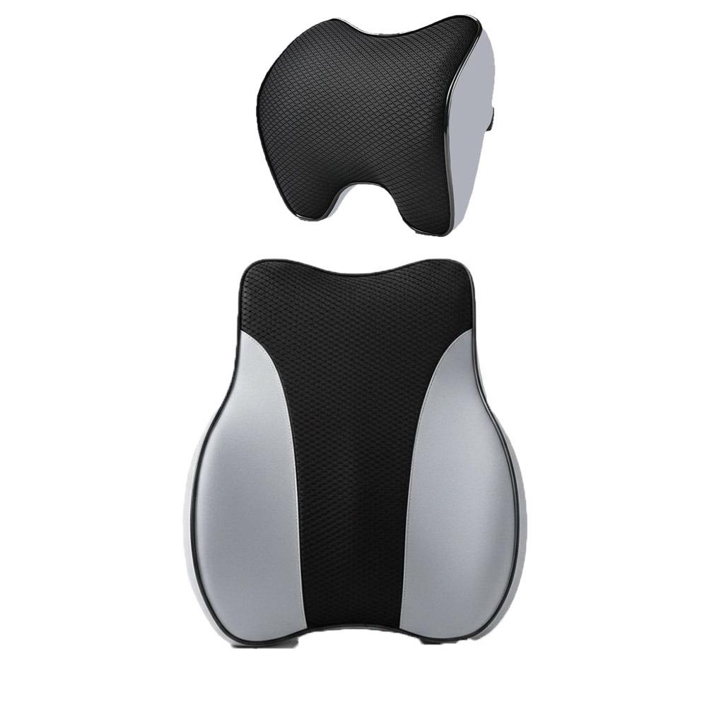Mesh Lumbar Support Pillow Mesh Breathable Waist Cushion Universal Car Headrest Waist Support