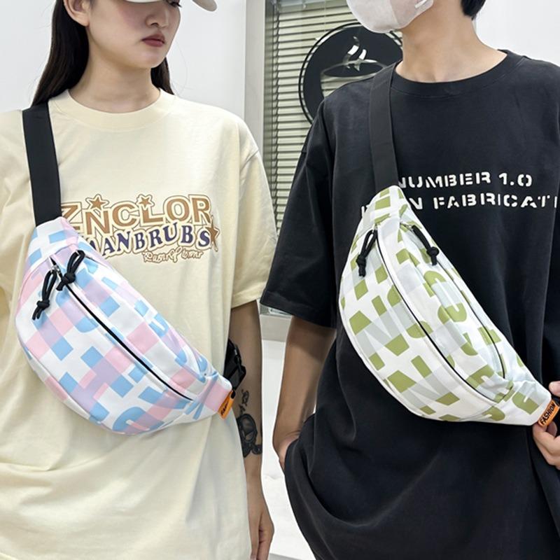 School Bag Student Printed Letter Backpack Wind Casual Simple Large Capacity Female Contrasting Color Junior High School Student Campus School Bag