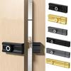 Anti-theft Sliding Door Bolt Aluminum Zinc Zinc Alloy Door Buckle Durable Door Catch  Closet Window Door