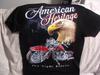 EAGLE MOTORCYCLE AMERICAN HERITAGE THE NIGHT RIDERS BIKER T-shirt