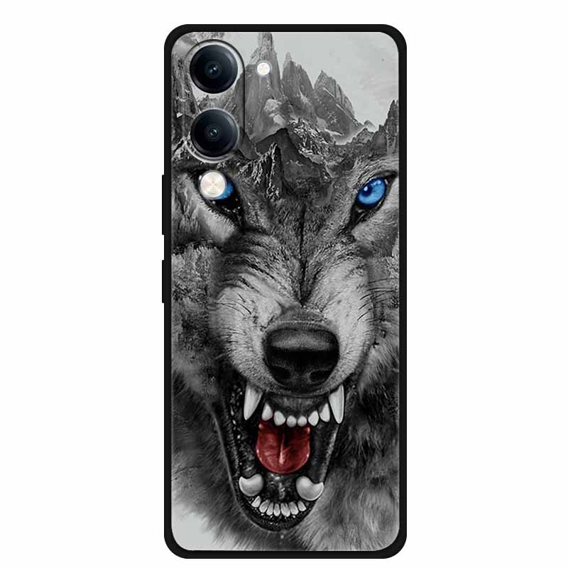 Case For Vivo Y04 Y04S Y37C 4G Soft Silicone TPU Protector Shell Cartoon Lovely Gift Anime Phone Cover Capa Y 04 04S 37C Bumper