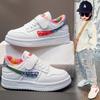 Girls Shoes 2025 Spring and Autumn New Children's Shoes Boys Non-slip Board Shoes Medium and Older Children Lightweight Sports White Shoes Tide