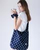 Sehr Big Dot Tie Big Bag (Navy)