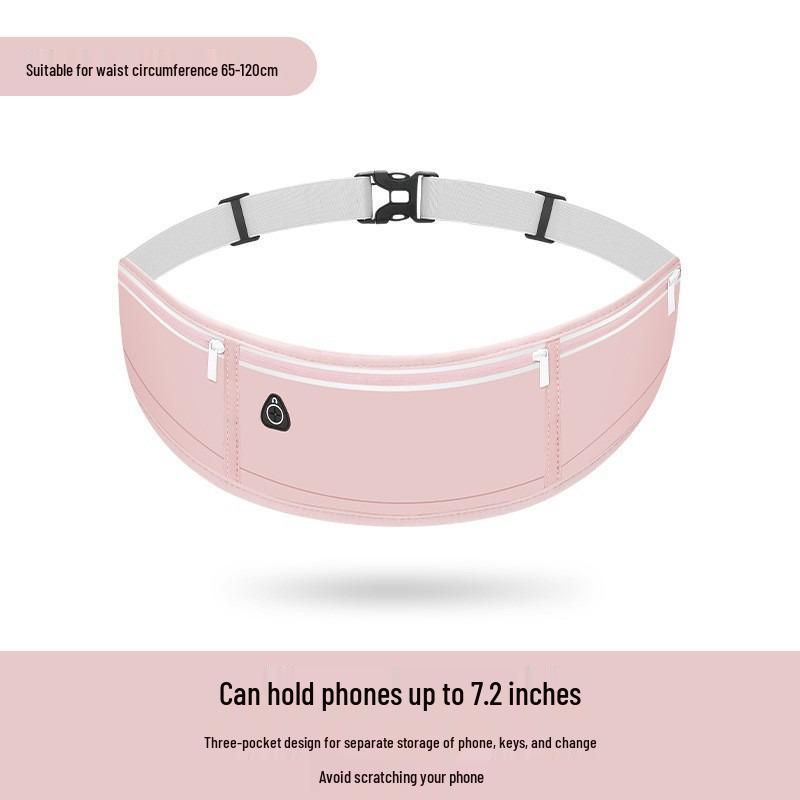 Unisex Waterproof Multi-Pocket Running Waist Bag for Outdoor Sports