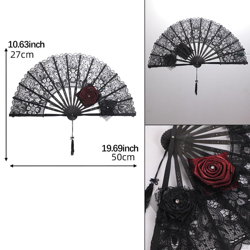 Skládací ruční vějíř pro nevěstu jako dárek, svatba, domácí dekorace, čajový dýchánek