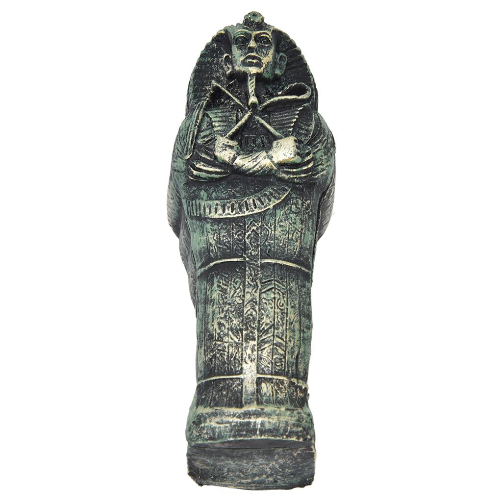 Mummy Coffin Decorations Aquarium Fish Tank Ornaments Landscape Skull Resin Skull Mummy Coffin Ornament