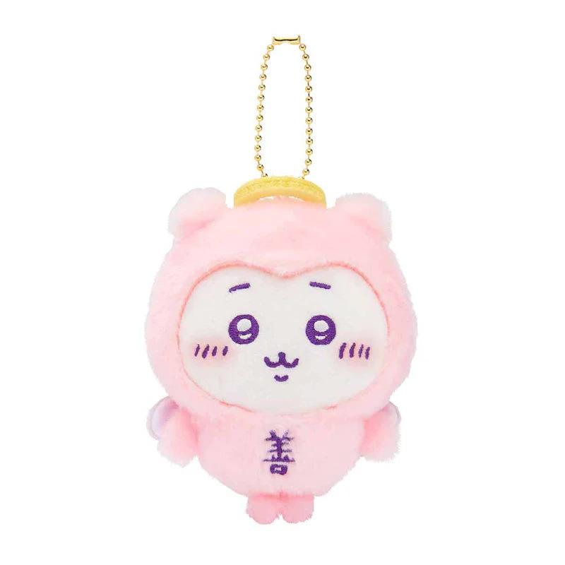 Cartoon Cute Chiikawa Good and Evil Series Pendant Hachiware Usagi Plush Doll Self-deprecating Bear Bag Pendant Plush Toy Gift