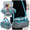 Large Sewing Machine Bag Double Layer Embroidery Thread Yarn Carrying Case Portable Storage Tote Sewing Machine Accessories