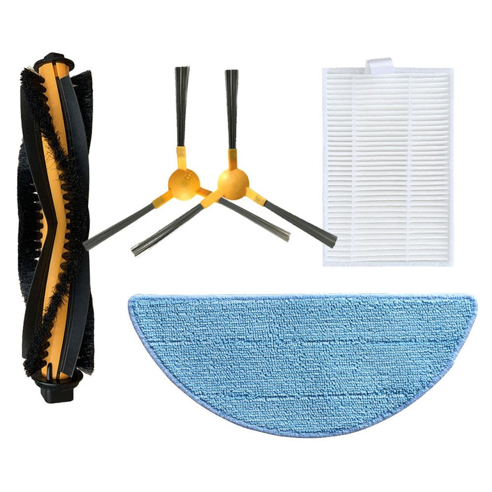Compatible for AENO RC2S ARC0002S / RC3S ARC0003S Main Side Brush Filter Mop Cloths Robotic Vacuums Spare Part Accessory Kit