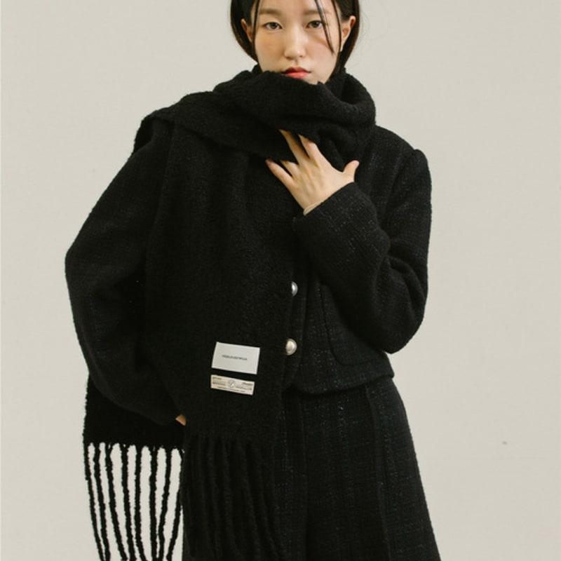 NEBELEVERYWEAR Boucle Wool Muffler (5 colors)