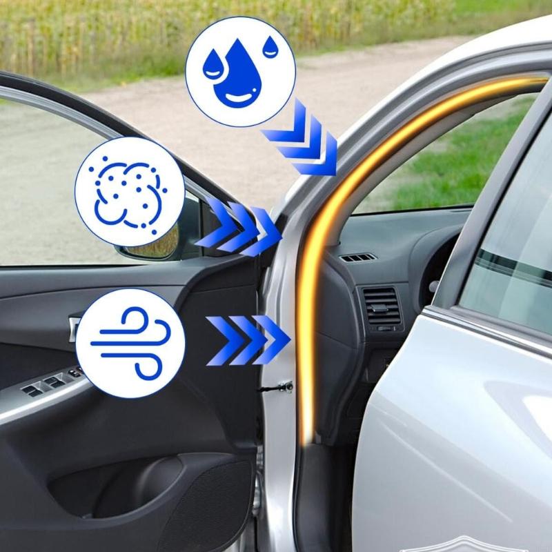 2025 New Premium Car Door Seal For 3500HD 2500HD Trucks Weatherproof Rubber Construction
