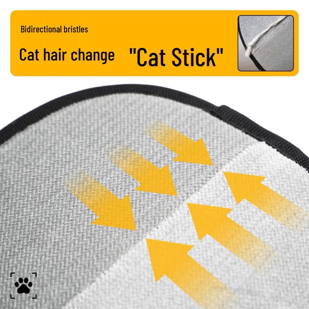 Double-Sided Pet Hair Removal Glove and Lint Brush