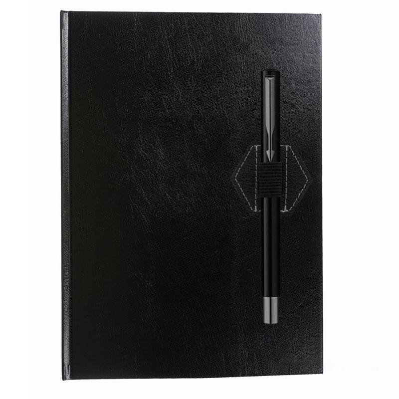 Leather Pen Clip Holder Adhesive Pen Holder Tablet Pen Holder Elastic Pen Holder for Hardcover Notebook Journal Planner