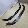 For BMW 3 Series G20 G21 M-Sport 2019-2024 Car Front Bumper Splitter Lip Spoiler Diffuser Guard Body Kit Cover Tuning ABS Black