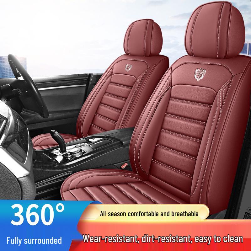 Five-Seater All-Season Universal Full Wrap Car Seat Cushion Set