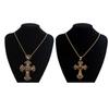 Cross Pendant Necklace Grunge Jewelry Accessories Gothic Male Female Necklaces