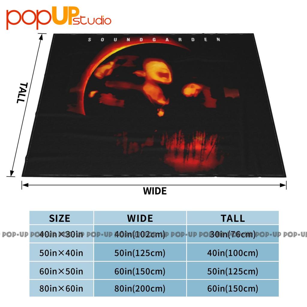 Soundgarden Superunknown Ultra-Soft Blanket Quilt Winter Sofa Cover Bed Covers