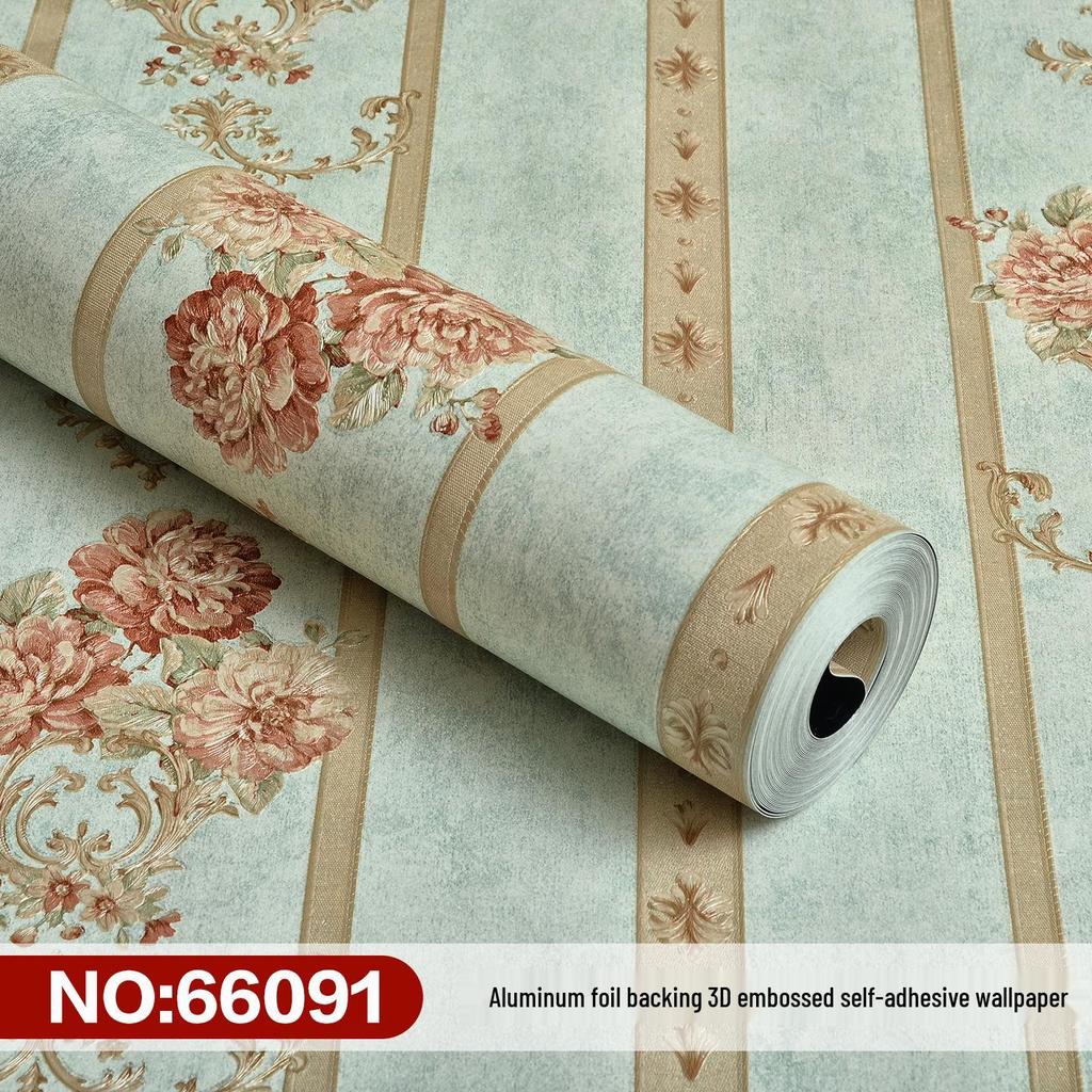 Thick Self-Adhesive Embossed Waterproof Wallpaper for Home Decoration