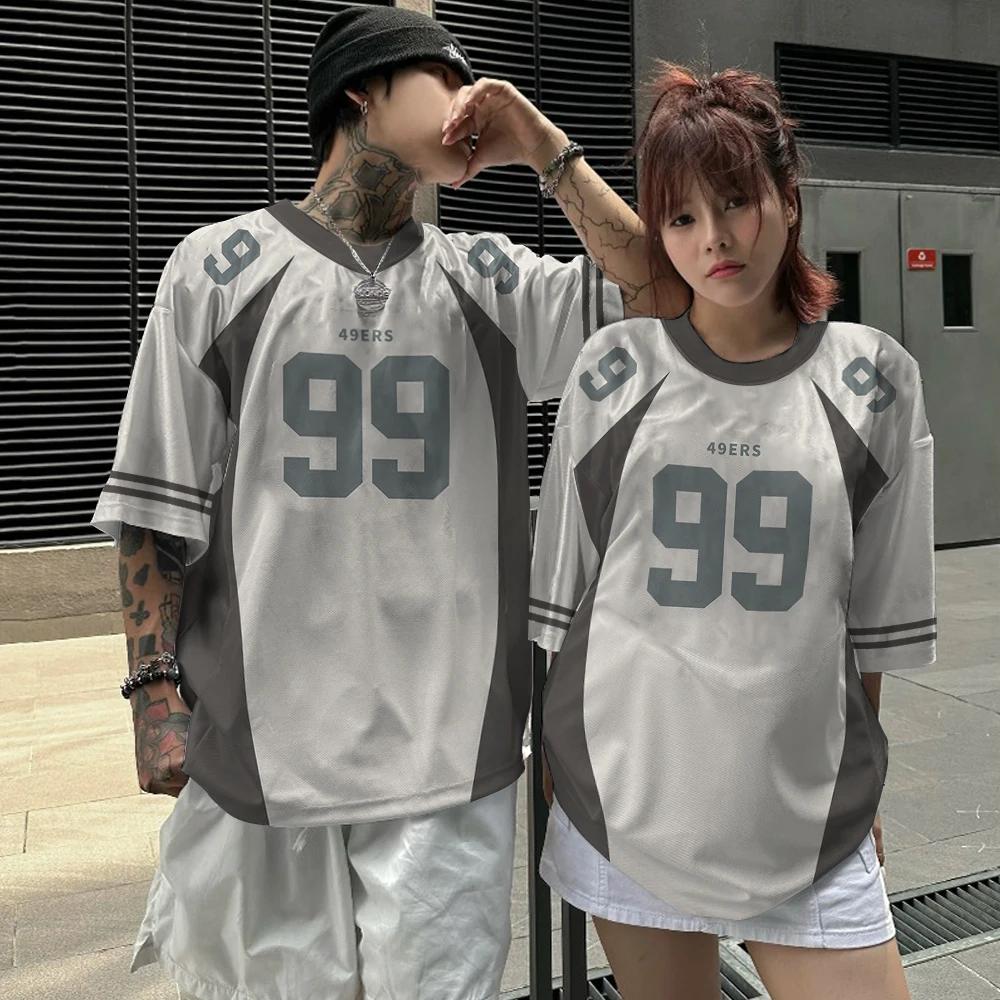 Number 99 3D Print Men's and Women's T-shirts Streetwear Fashion Casual Short Sleeve O-neck Clothing Outdoor Men's Tees Tops