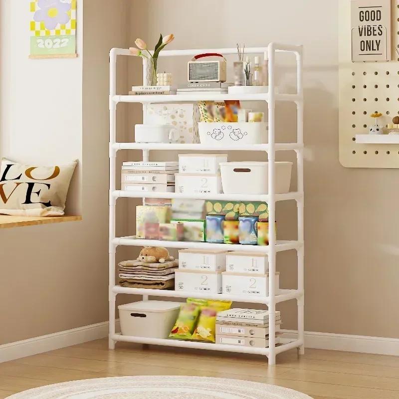 

Simple Assembly Storage Rack Home Multi Floor Standing Shoe Organizer Storage Durable Snack Dormitory Storage Rack Shoe Cabinet