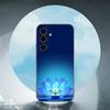 Lotus Flowers For Samsung Galaxy S25 S24 S23 Ultra S22 S21 Plus S20 Black Soft Silicone Protective Case