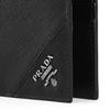 Prada 2mo513 Qme F0002 Saffiano Logo Bifold Wallet