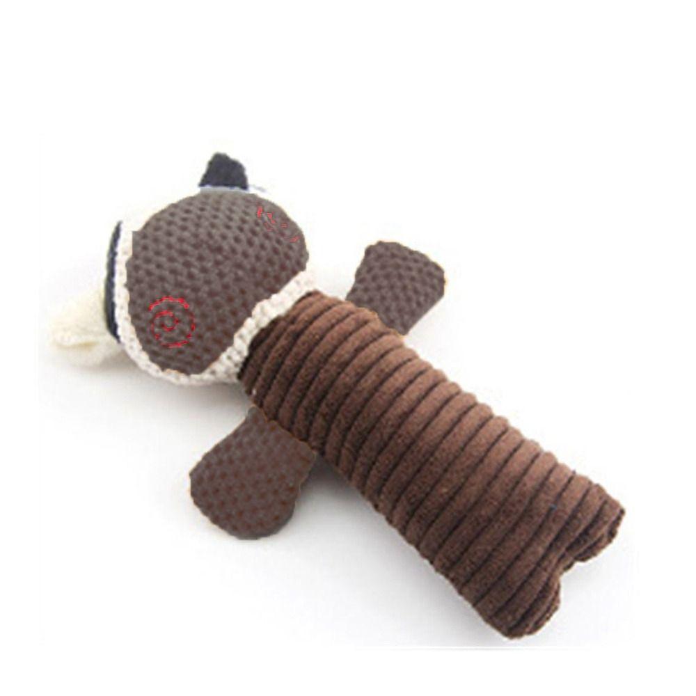 

Plush Chew Stuff Squeaky Puppy Training Sound Teeth Cleaning Tool Dog Toy Chew Toy Dog Supplies A