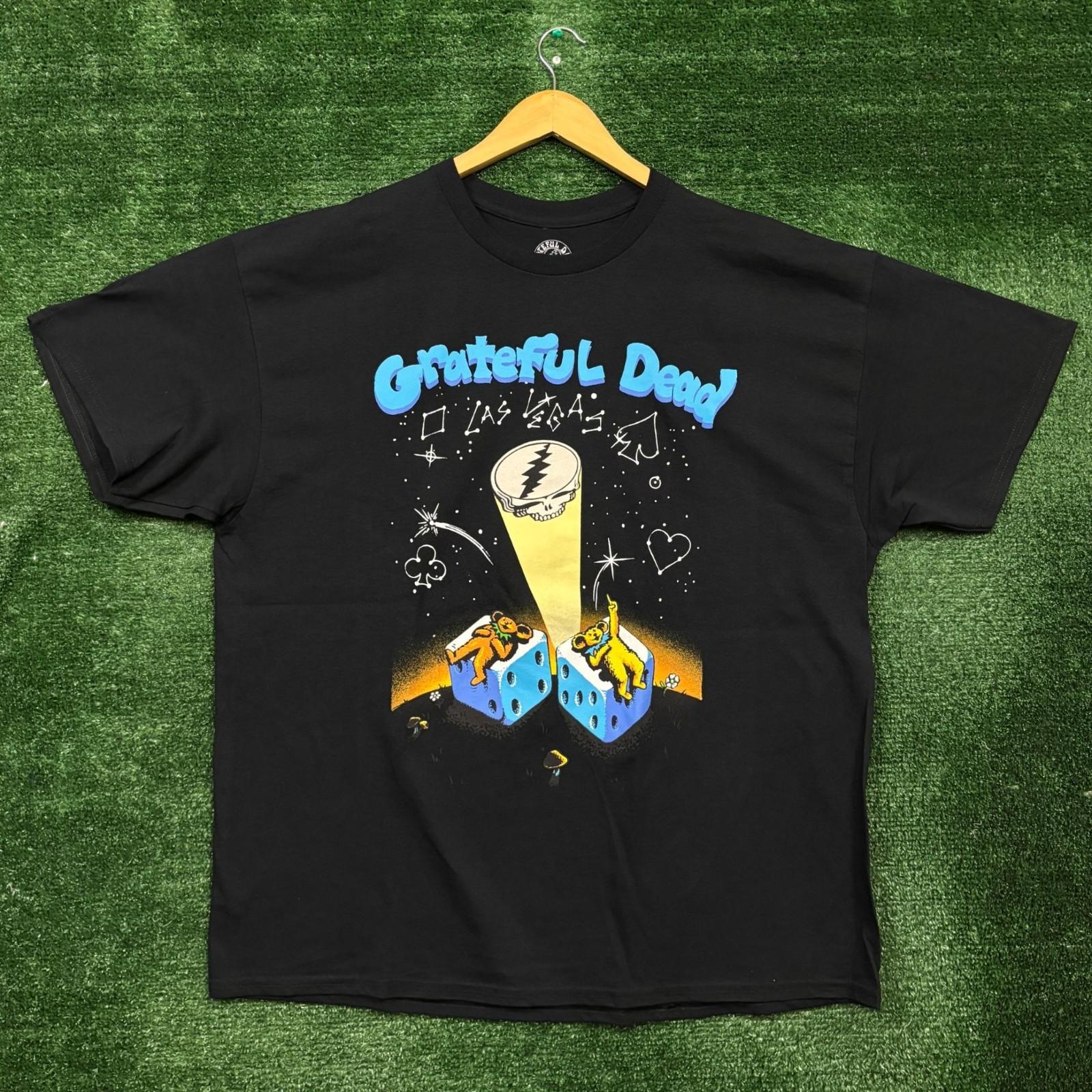 Grateful Dead Las Vegas Rock Band T-Shirt Size XXL L