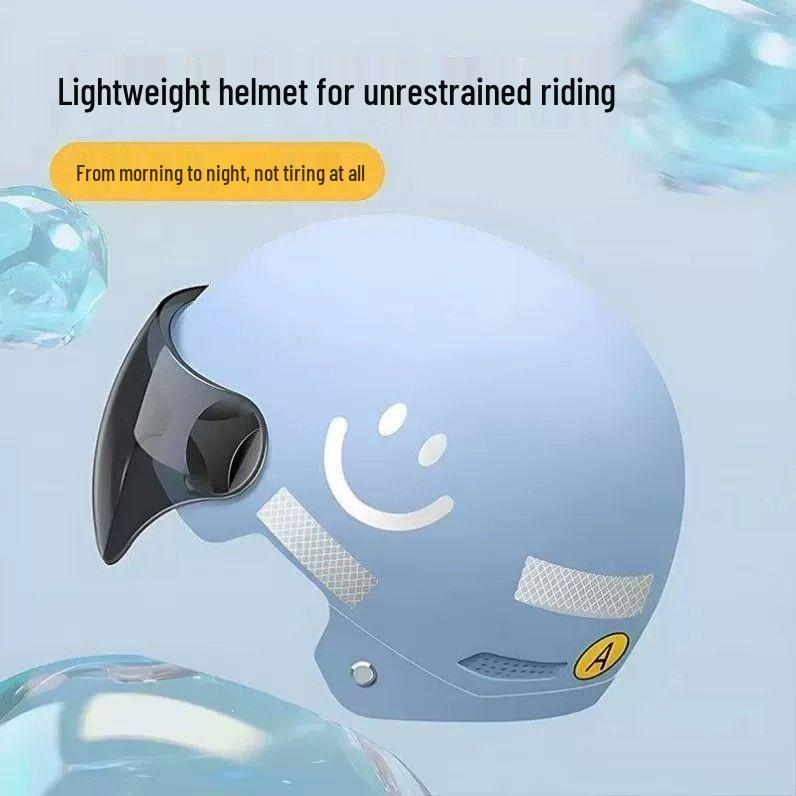 3C Certified Electric Bicycle Helmet with Sun Protection for Men & Women, Universal Fit for All Seasons